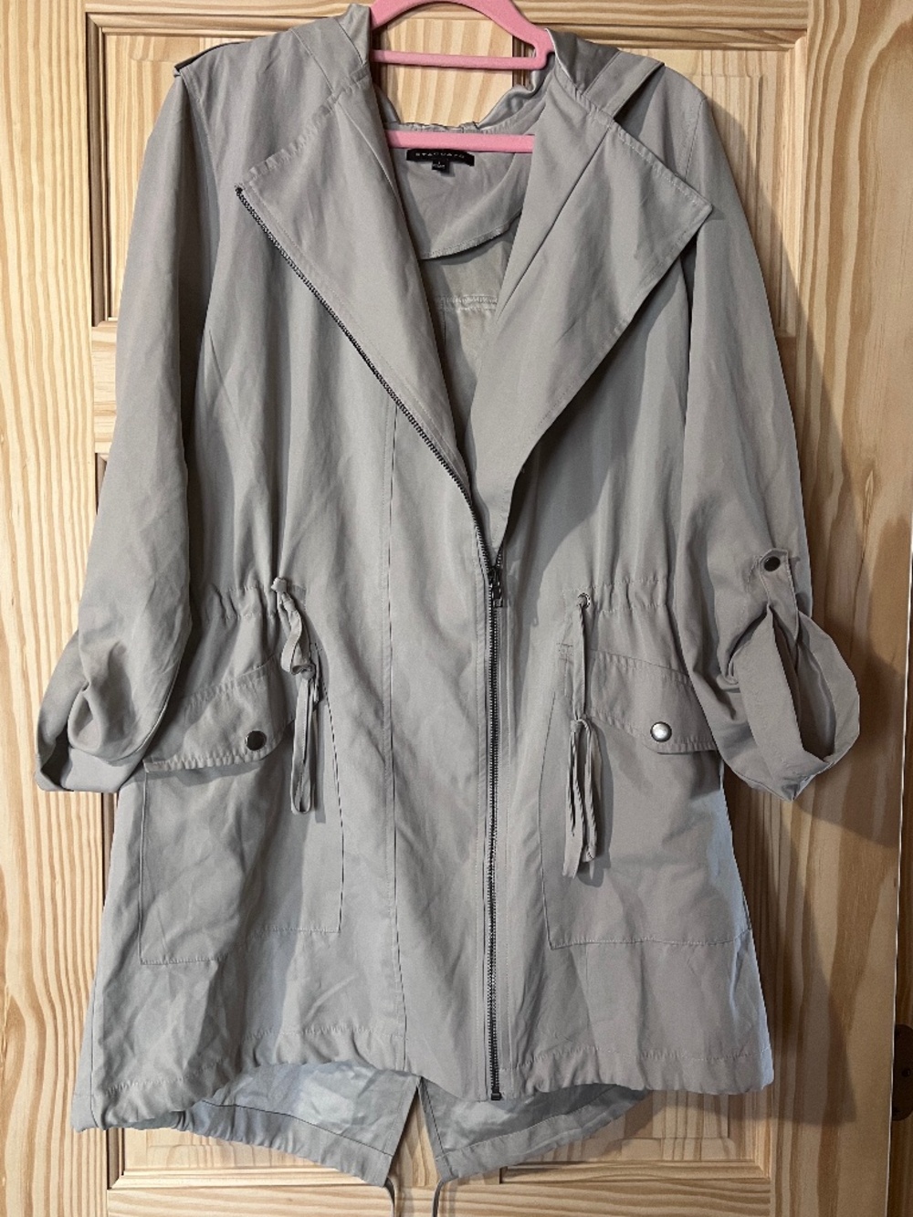 Light grey staccato jacket